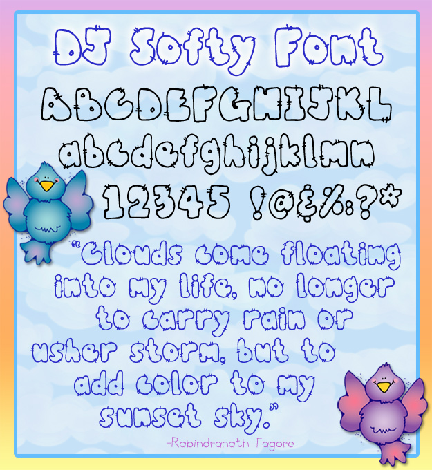 DJ Cute Fonts Collection Download