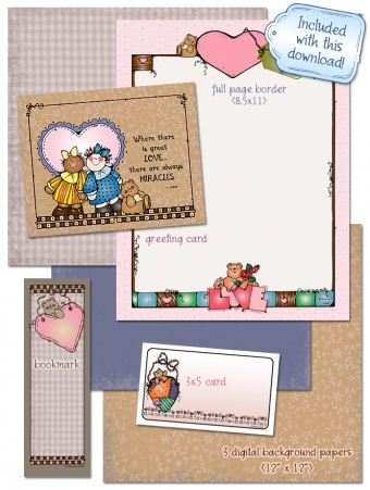 Inspirations Clip Art & Printables - 6 Download Bundle