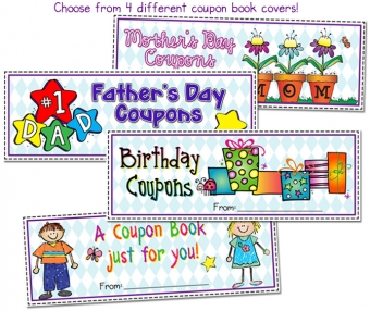 Kids Coupon Book Printable Download
