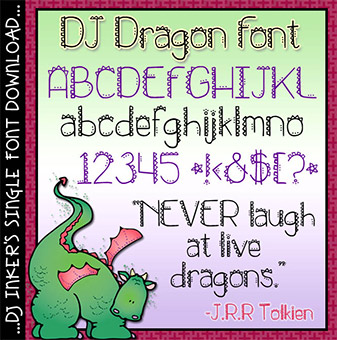 DJ Dragon Font Download
