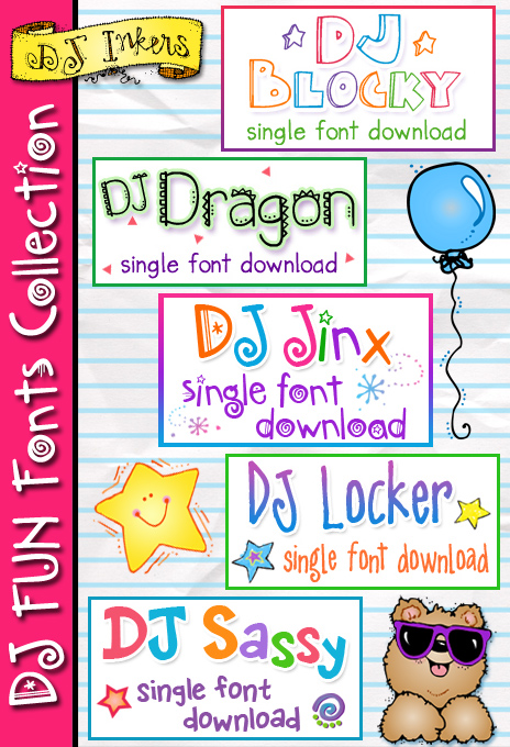 DJ Fun Fonts Collection Download