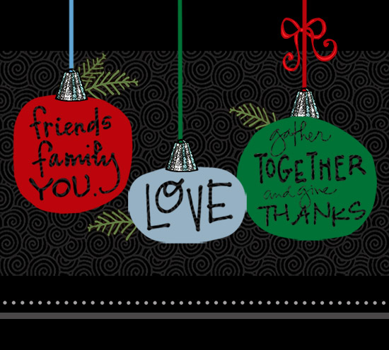 Festive Thoughts & Holiday Sayings Clip Art Download