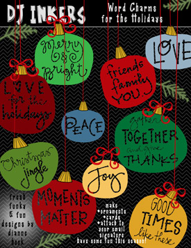Festive Thoughts & Holiday Sayings Clip Art Download