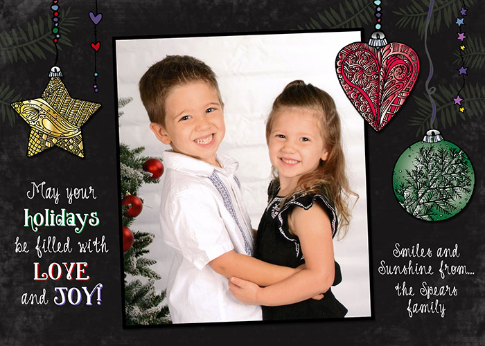 DJ Zen-Doodle Ornaments Clip Art Download