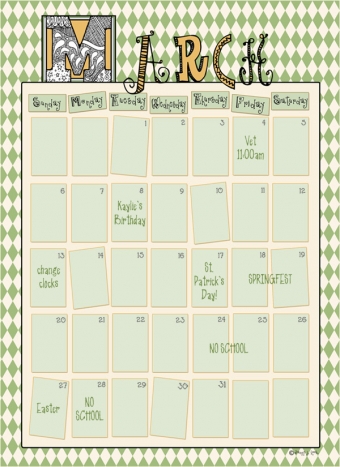 Hip Calendar Download