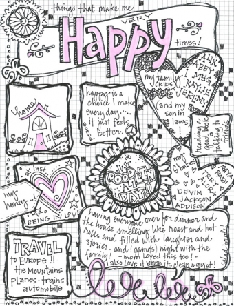 Happy Thoughts Printable Download