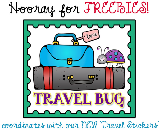 Travel Bug Clip Art FREEBIE