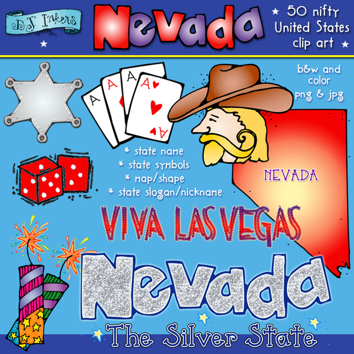 Nevada USA Clip Art Download
