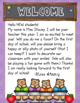 Classroom Smiles - Study Bear Borders & Printables Download