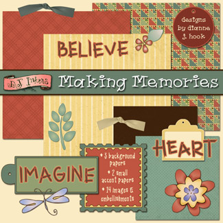 Making Memories Digital Scrapbooking FREEBIE