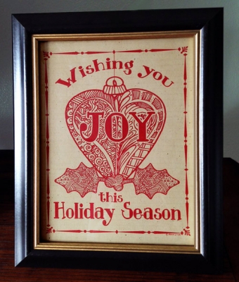 Wishing You Joy Printable Holiday Art