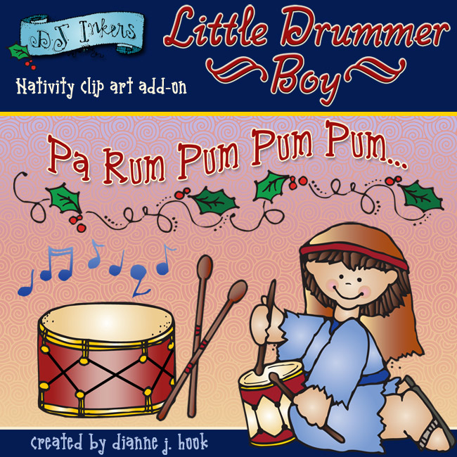 Little Drummer Boy Clip Art Download