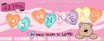 Candy Hearts Clip Art Alphabet Download