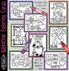 Valentine Coloring Cards Printable