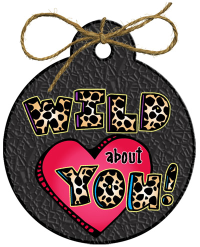 Wild About You Clip Art Freebie