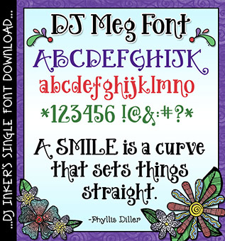 DJ Meg Font Download