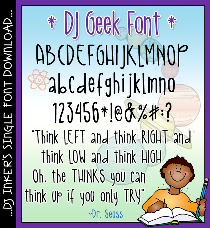 DJ Geek Font Download