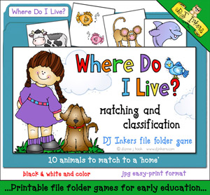 Where Do I Live File Folder Game Download