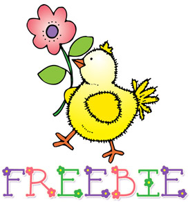 Flower Chick Clip Art Freebie