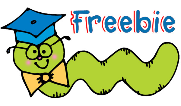 Graduation Bookworm Clip Art FREEBIE