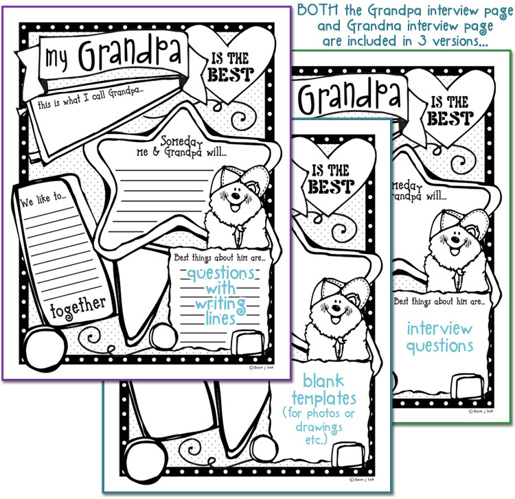 My Grandparents Printables Download