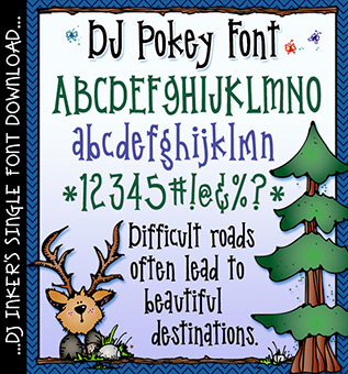 DJ Pokey Font Download