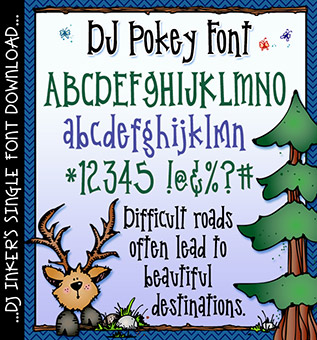 DJ Pokey Font Download