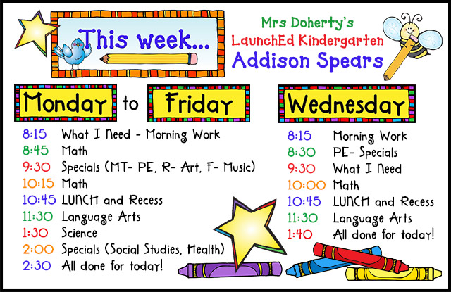 Days of the Week Printable Download