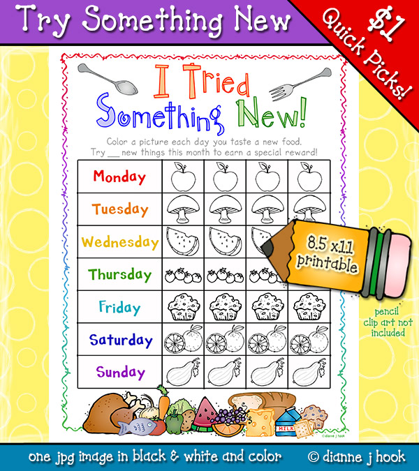 Try Something New Printable Download