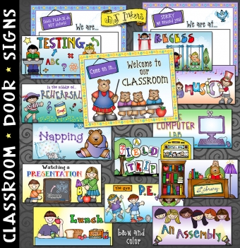 Classroom Door Signs Printables Download