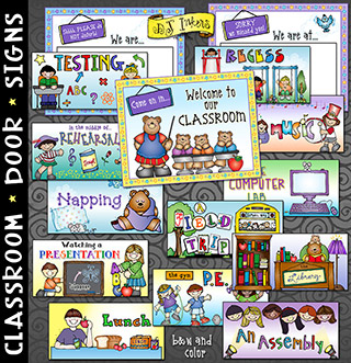 Classroom Door Signs Printables Download