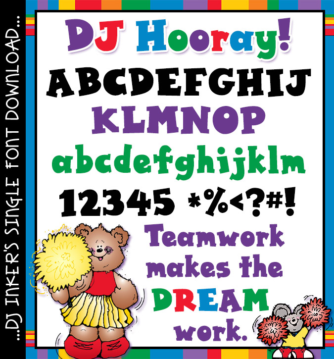 DJ Hooray Font Download