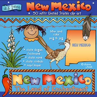 New Mexico USA Clip Art Download
