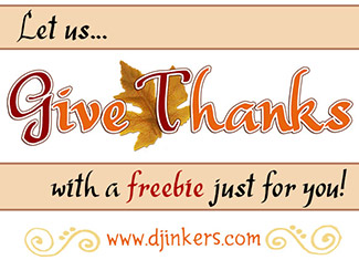 Give Thanks Clip Art Freebie