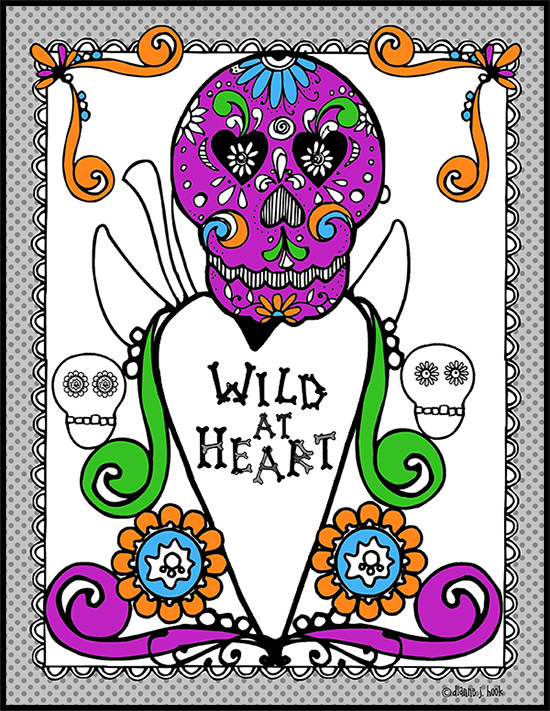 Día de los Muertos Clip Art for the Day of the Dead
