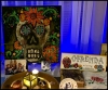 Dia de los Muertos Zen Doodle Sugar Skulls Clip Art
