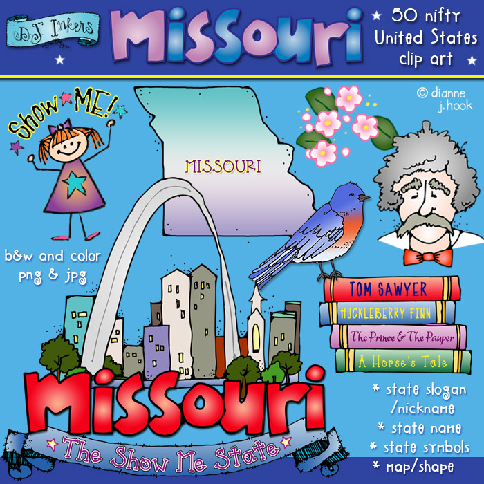 Missouri USA Clip Art Download