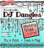 Decorate words, notes and monograms with DJ's Zen-Doodle Dangles clip art