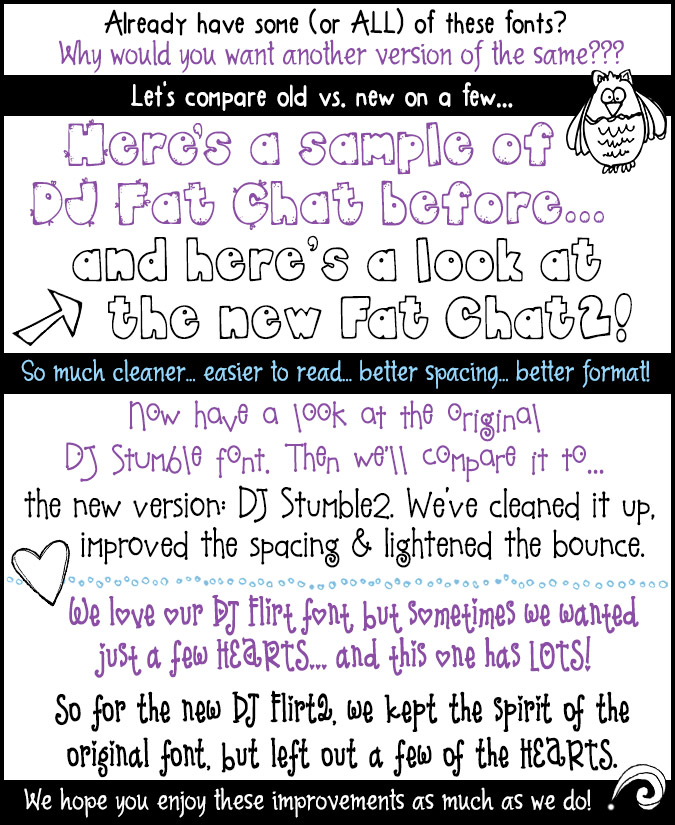 DJ's Favorite Fonts Collection - 10 Font Bundle