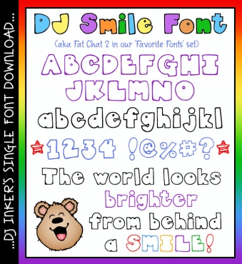 DJ Smile Font Download