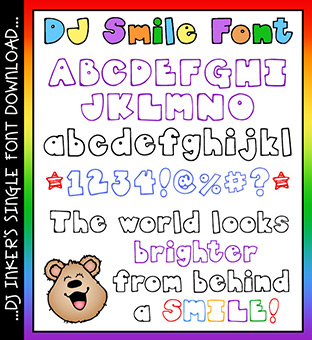 DJ Smile Font Download