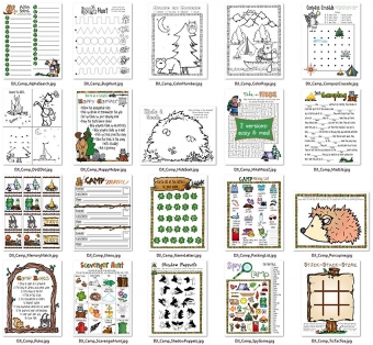 Clever Camp Activities Printables Download