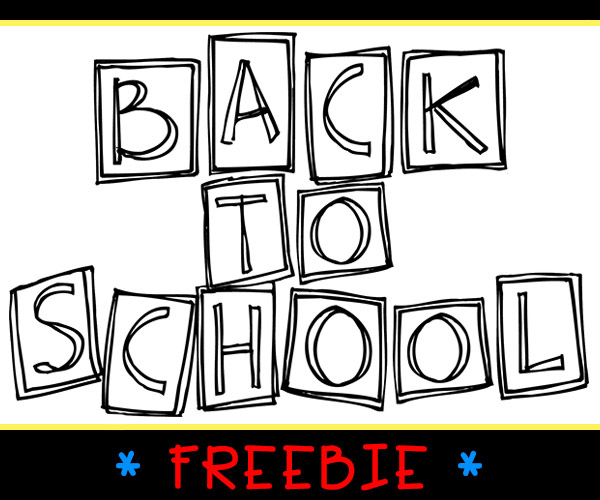 First Day Of School Clip Art Black And White