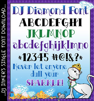 DJ Diamond Font Download