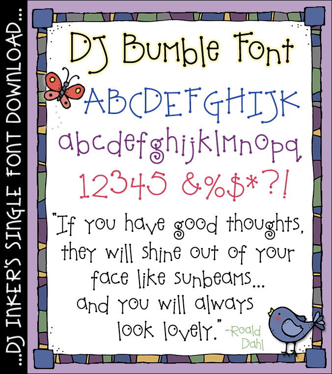 DJ Bumble Font Download