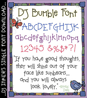 DJ Bumble Font Download