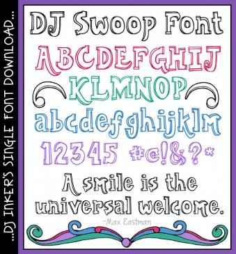 DJ Swoop Font Download