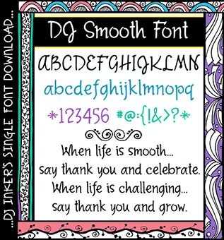 DJ Smooth Font Download