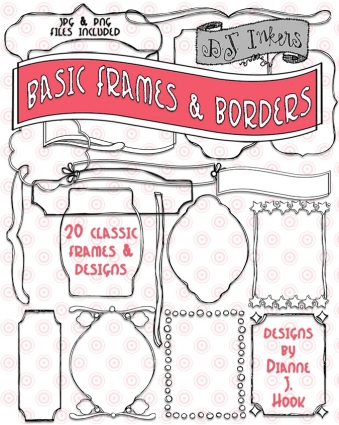 Basic Frames and Borders Clip Art Download