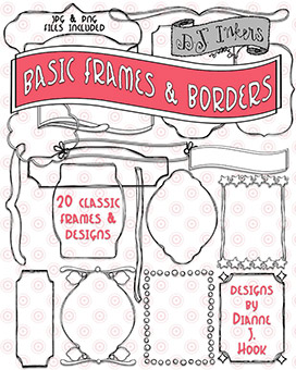 Basic Frames and Borders Clip Art Download